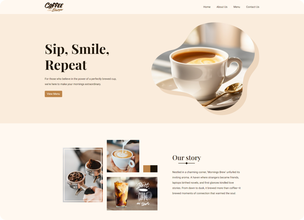 Coffe Shop Project